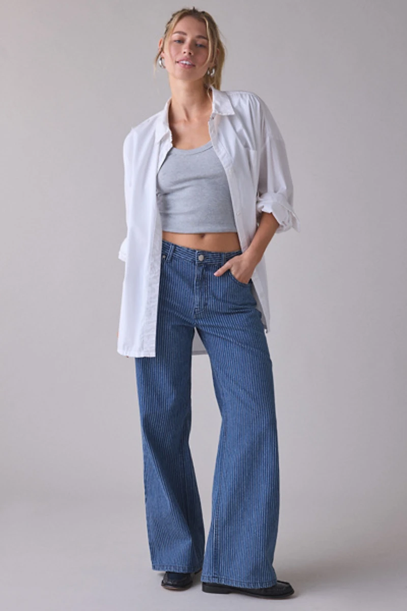 BDG Ozzy Pinstripe Loose Jean