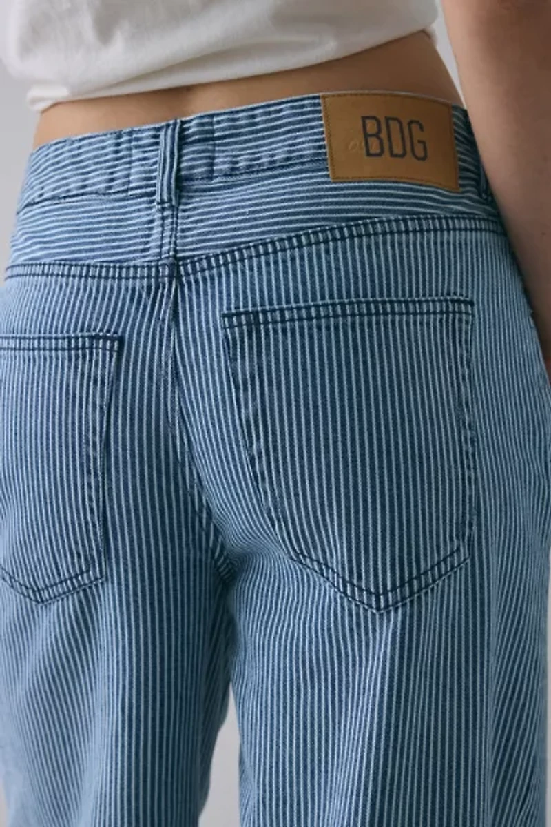 BDG Ozzy Pinstripe Loose Jean
