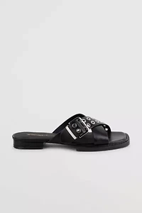 Intentionally Blank Clipz Leather Sandal