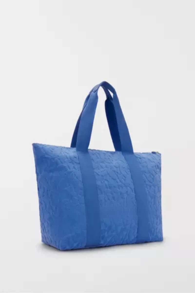 Kipling Art Medium Resort Terry Cloth Tote Bag