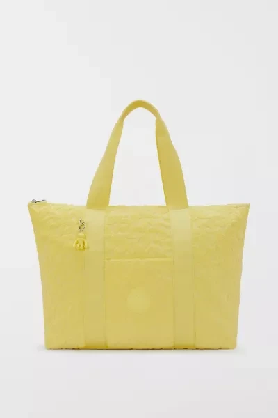 Kipling Art Medium Resort Terry Cloth Tote Bag