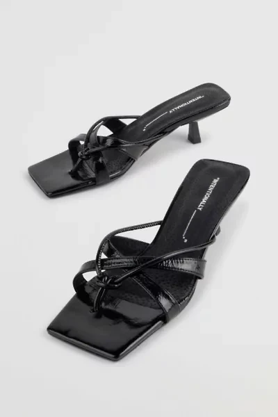 Intentionally Blank Eli Kitten Heel Thong Sandal