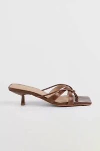 Intentionally Blank Eli Kitten Heel Thong Sandal