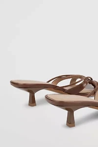 Intentionally Blank Eli Kitten Heel Thong Sandal