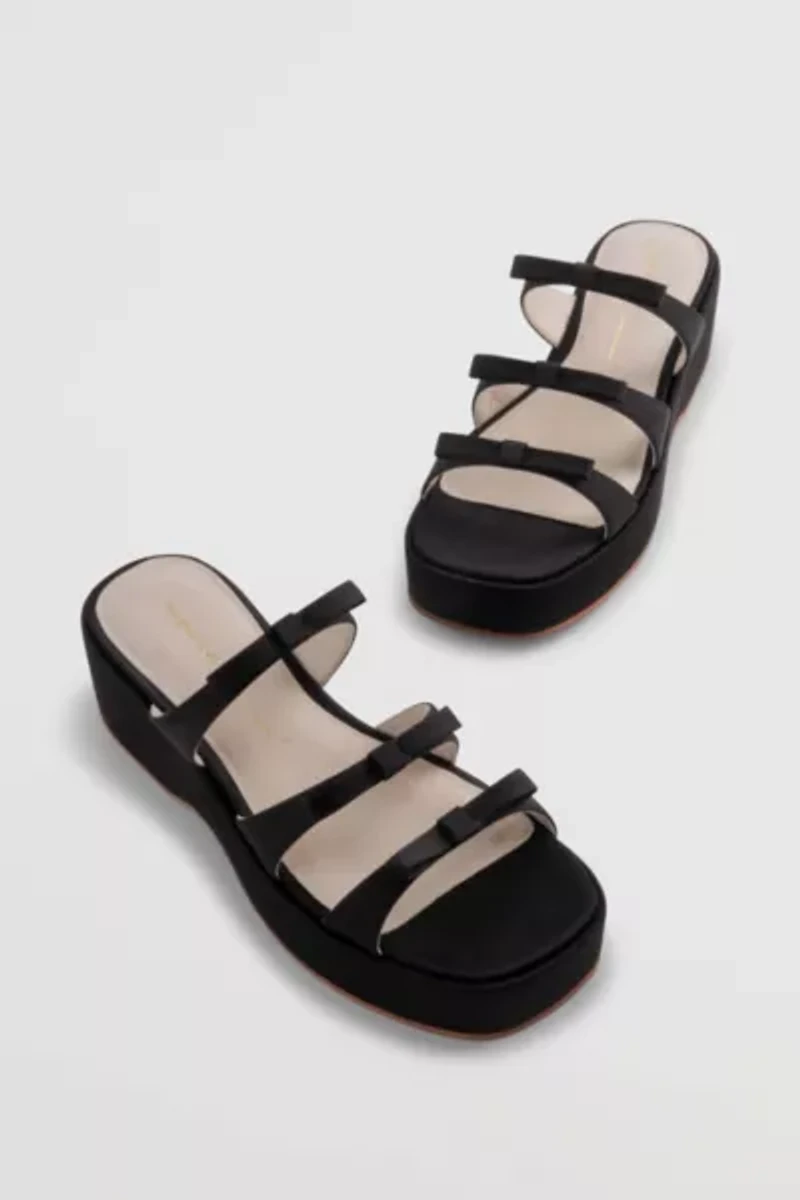 Intentionally Blank Fuse Platform Bow Sandal