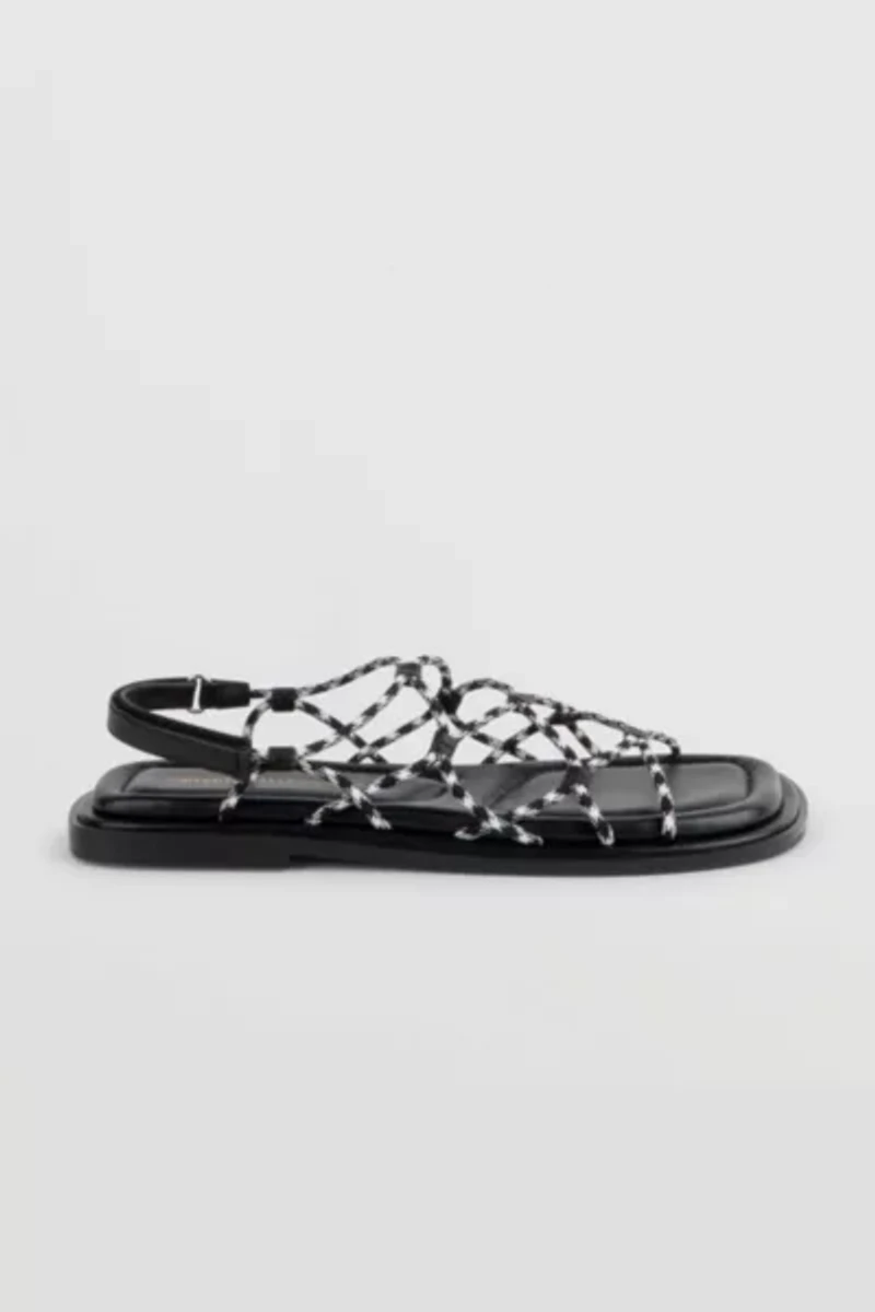 Intentionally Blank Lychee Elastic Sport Cord Flat Sandal