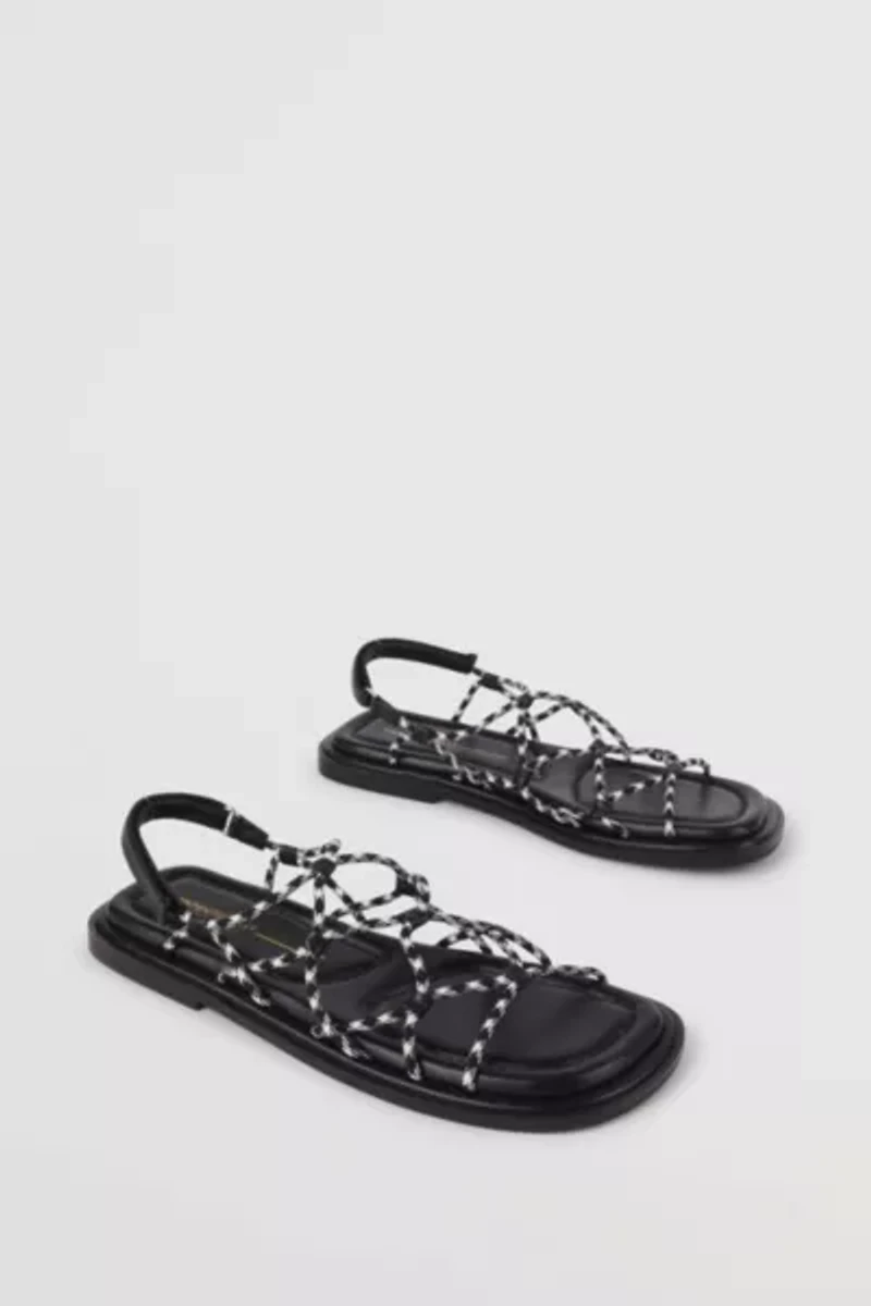 Intentionally Blank Lychee Elastic Sport Cord Flat Sandal