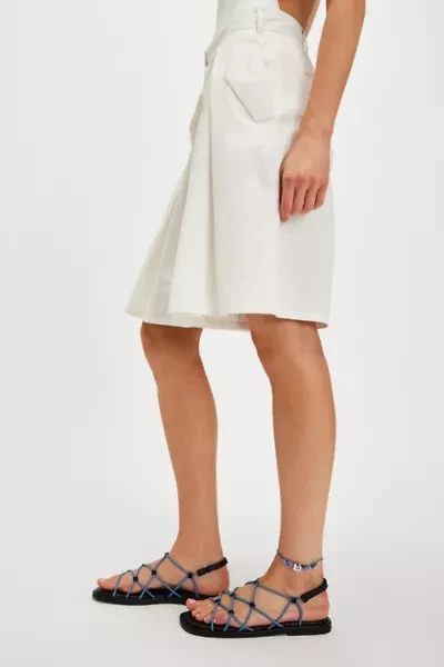 Intentionally Blank Lychee Elastic Sport Cord Flat Sandal