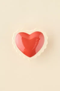 ban.do Heart Shaped Ceramic Trinket Box