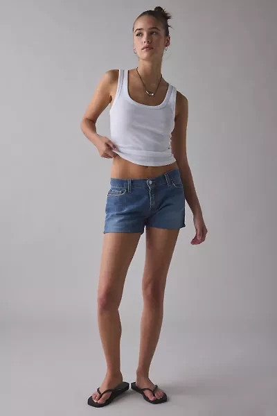 ReMADE By UO Gummy Denim Short