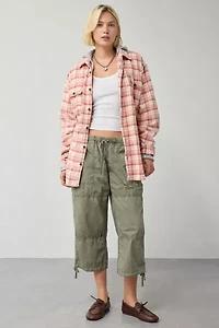 ReMADE By UO Bleached Button-Down Shirt