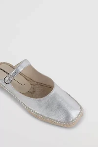 Intentionally Blank Reports Slip On Espadrille Sandals