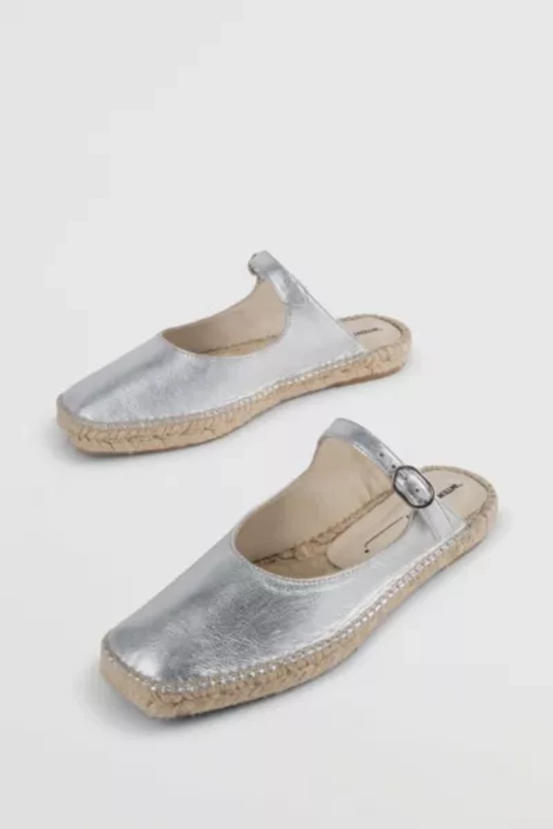 Intentionally Blank Reports Slip On Espadrille Sandals