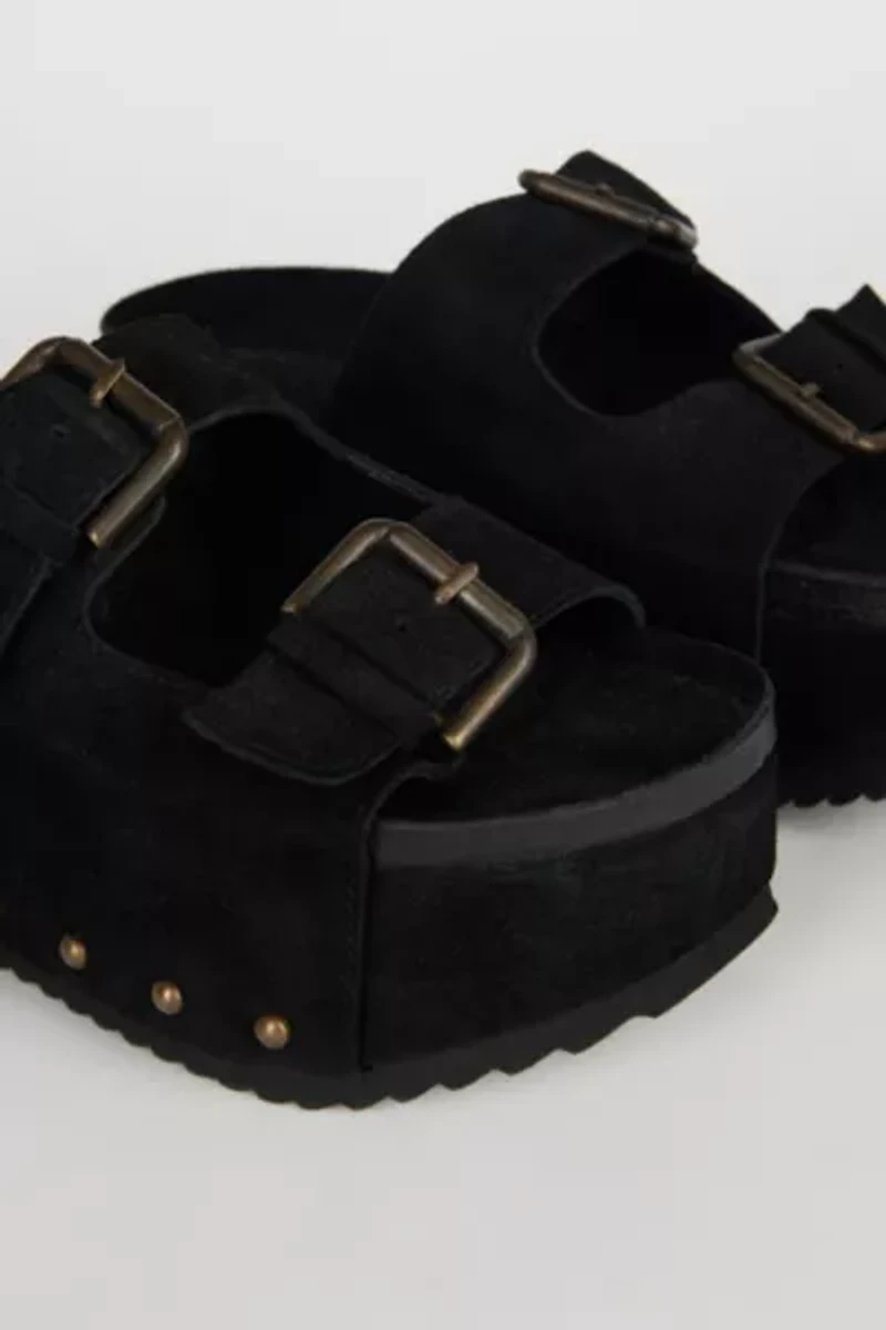 Intentionally Blank Cooper-2 Suede Platform Sandal