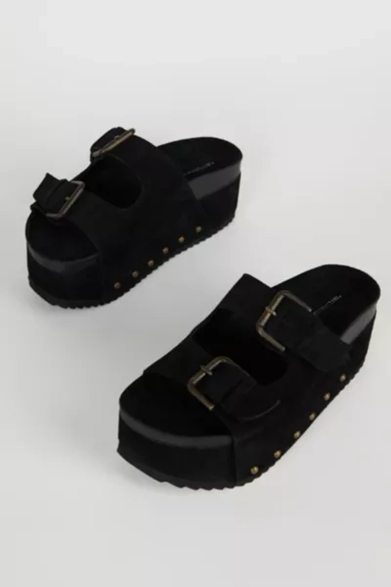 Intentionally Blank Cooper-2 Suede Platform Sandal