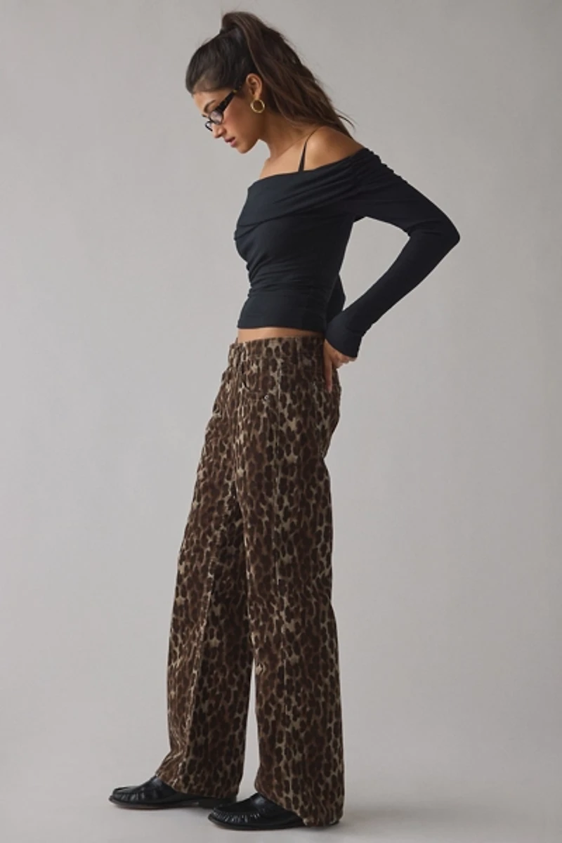 BDG Teo Relaxed Low-Rise Bootcut Corduroy Pant