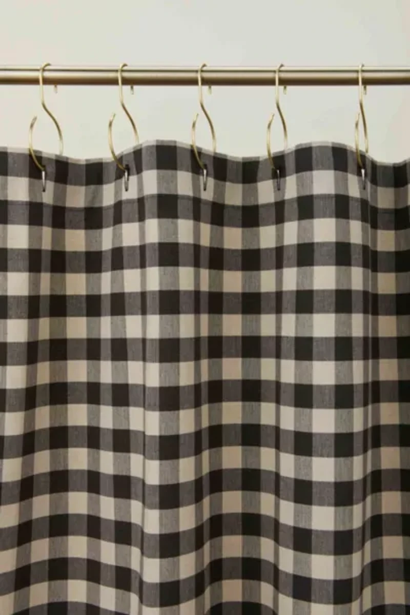 Hawkins New York Essential Gingham Shower Curtain