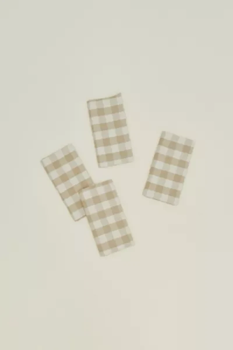 Hawkins New York Essential Gingham Dinner Napkins