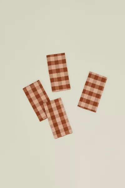 Hawkins New York Essential Gingham Dinner Napkins