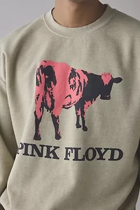 Pink Floyd Cow Graphic Crew Neck Sweatshirt
