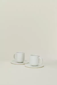 Hawkins New York Simple Porcelain Espresso Mugs