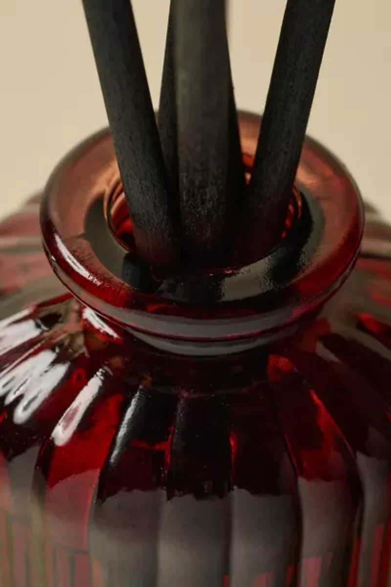 Paddywax Holiday Glass Reed Diffuser & Fragrance Oil Set