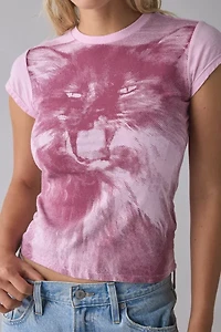 BDG Cat Graphic Short Sleeve Spill The Tee