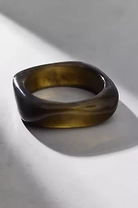 Resin Chunky Bangle Bracelet