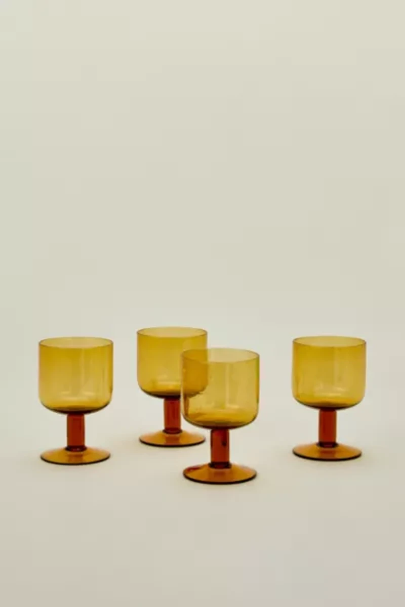 Hawkins New York Simple Seeded Glassware Set