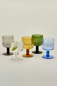 Hawkins New York Simple Seeded Glassware Set
