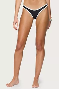 Edikted Dina Contrast Bikini Bottom