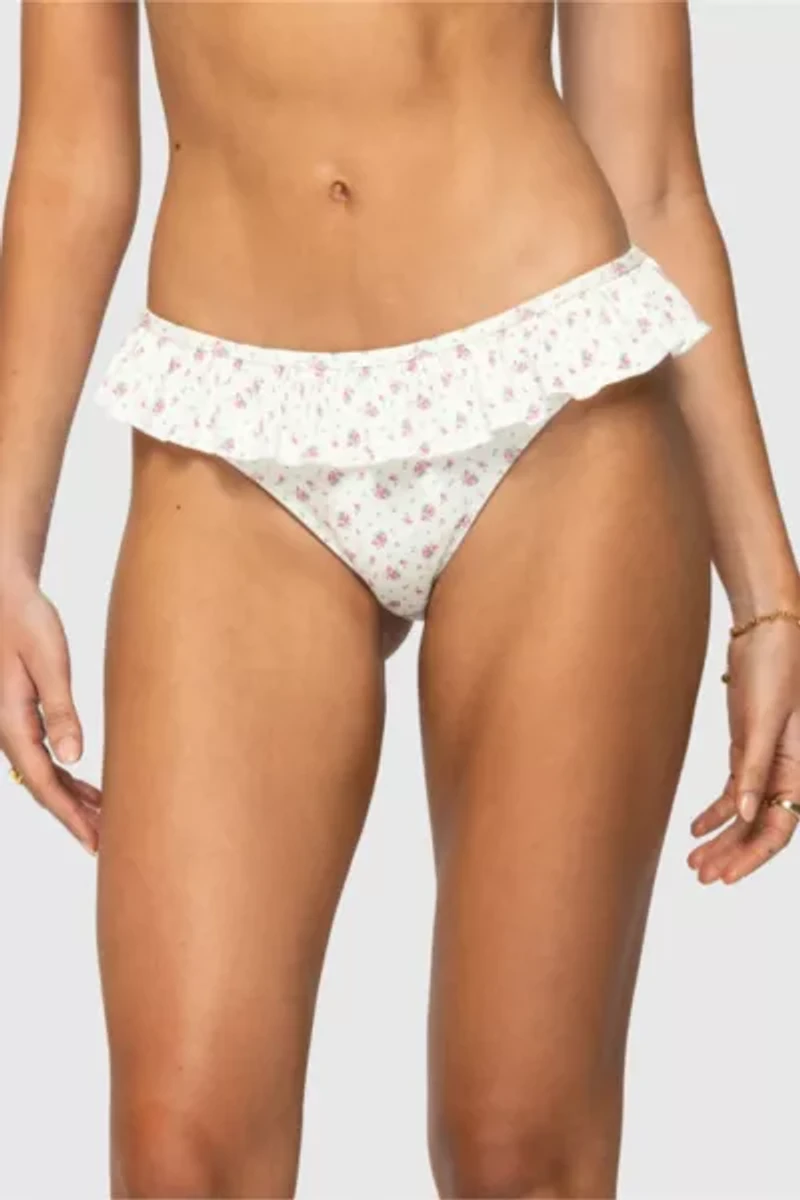 Edikted Amelia Ruffled Bikini Bottom