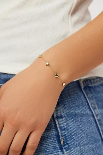 Ana Luisa Lani Heart Bracelet