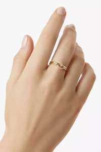 Ana Luisa Sky Set Moon and Star Rings
