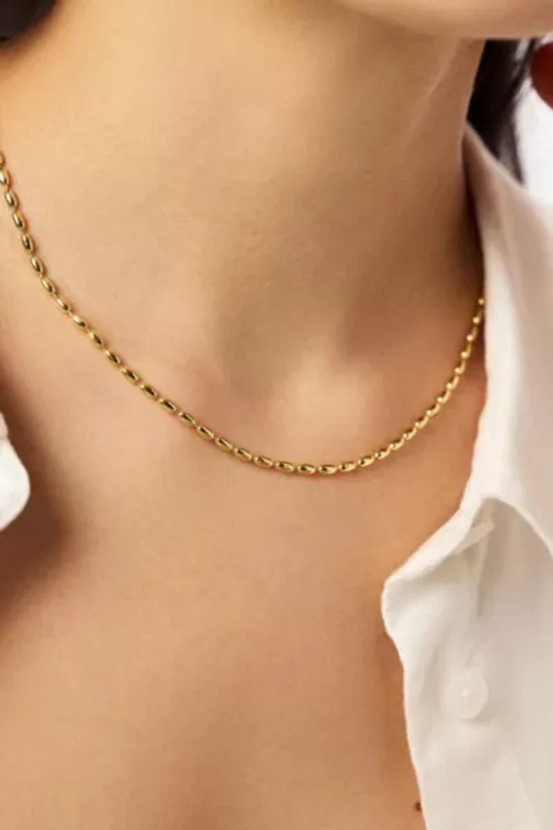 Ana Luisa Capri Ball Chain Necklace