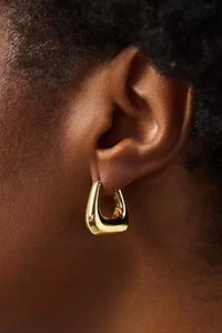 Ana Luisa Colene Chunky Hoop Earrings