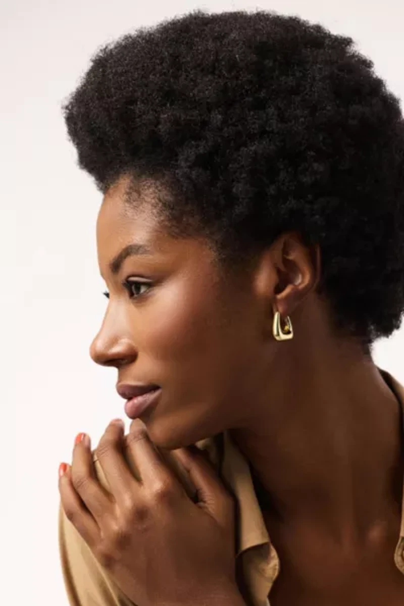 Ana Luisa Colene Chunky Hoop Earrings