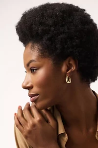 Ana Luisa Colene Chunky Hoop Earrings