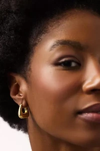 Ana Luisa Colene Chunky Hoop Earrings