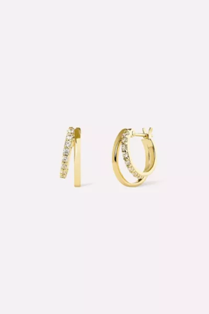 Ana Luisa Toda Double Hoop Earrings