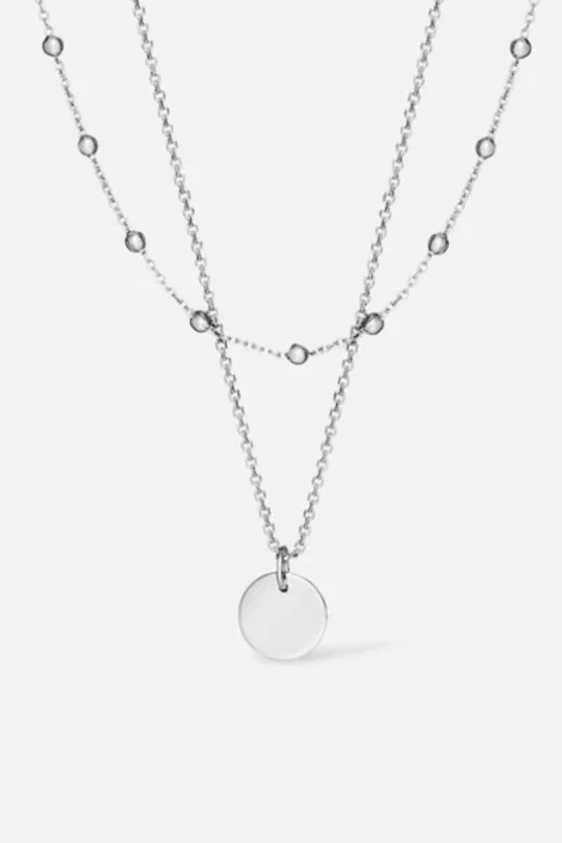 Ana Luisa Willow Coin Necklace Set