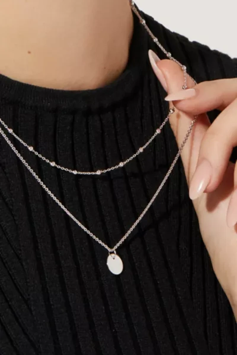 Ana Luisa Willow Coin Necklace Set