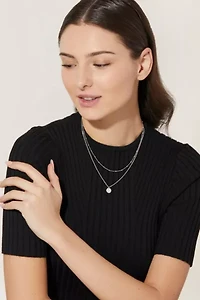 Ana Luisa Willow Coin Necklace Set