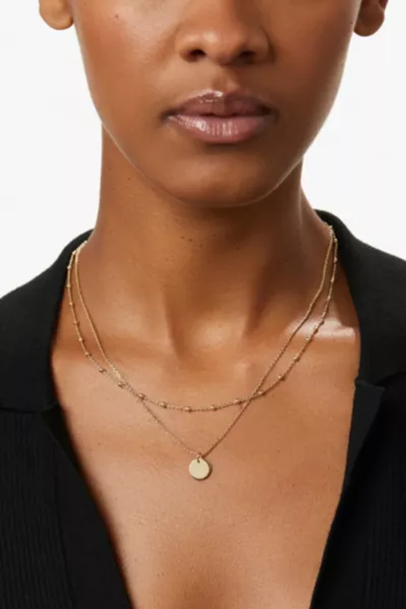 Ana Luisa Willow Coin Necklace Set