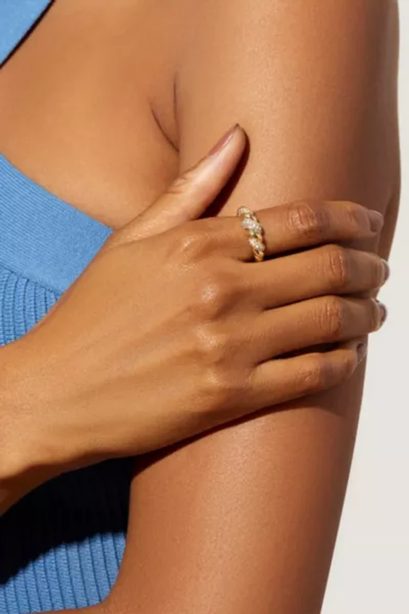 Ana Luisa Rope Pave Ring