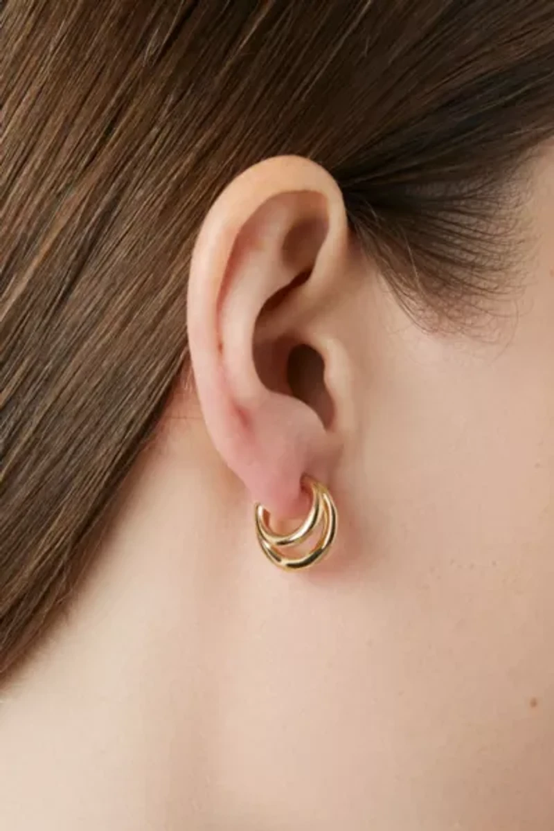 Ana Luisa Scarlett Double Hoop Earrings