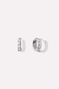 Ana Luisa Suzanne Huggie Hoop Earrings