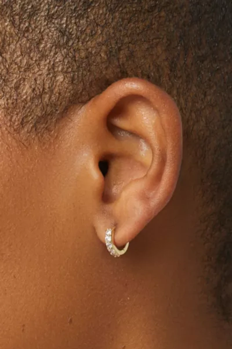 Ana Luisa Suzanne Huggie Hoop Earrings