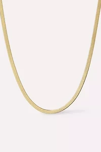 Ana Luisa Ina Herringbone Chain Necklace