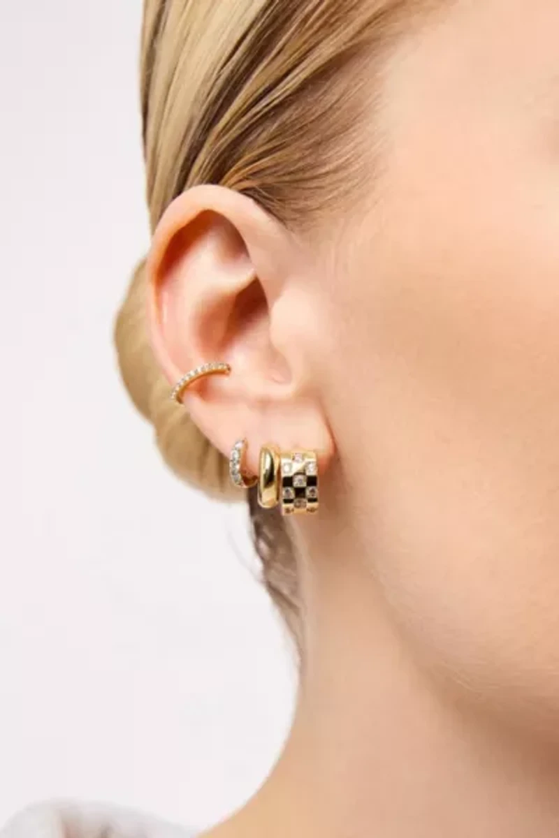 Ana Luisa Eden Hoop Earrings